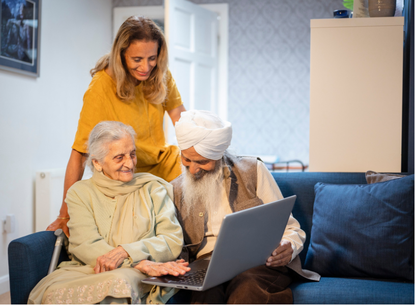 Essential services for the vulnerable - tech support